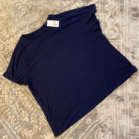 A NEW DAY Tee‎ navy 3X - Picture 2 of 7